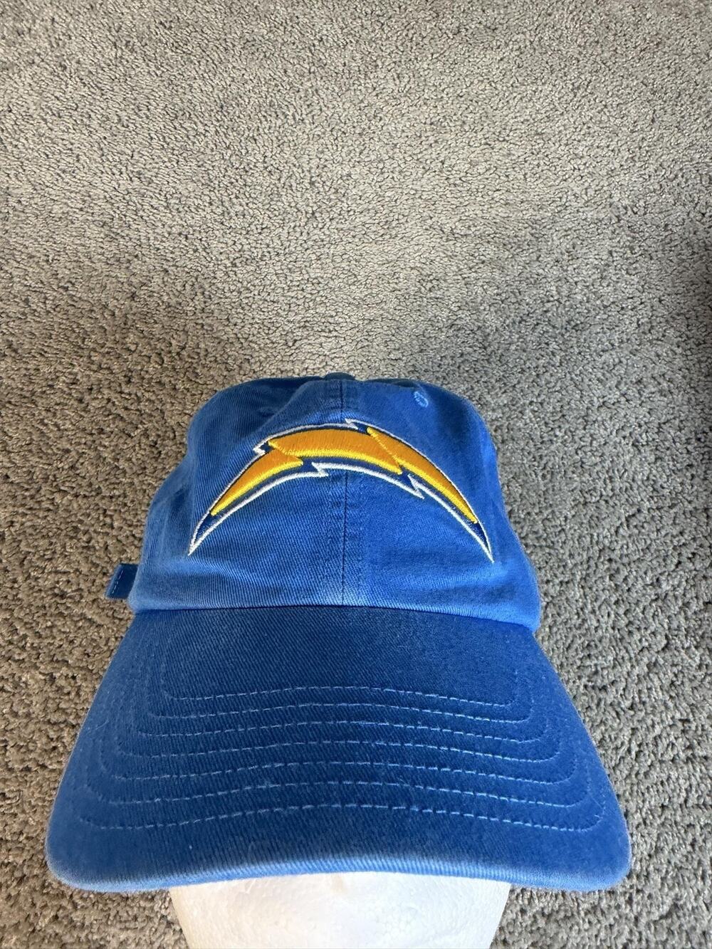 Los Angeles Chargers Hat Cap One Size Blue Boys NFL Football Strap Back 47 Brand